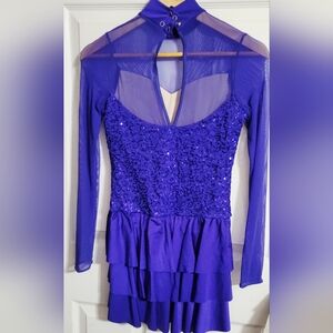 Weissman Purple Dance Costume